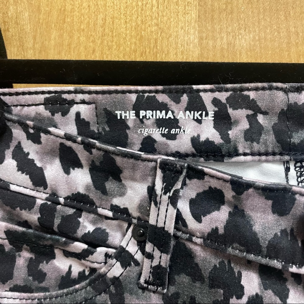 FINAL PRICE AG Prima Ankle Cigarette Jeans Leopard - Picture 4 of 6